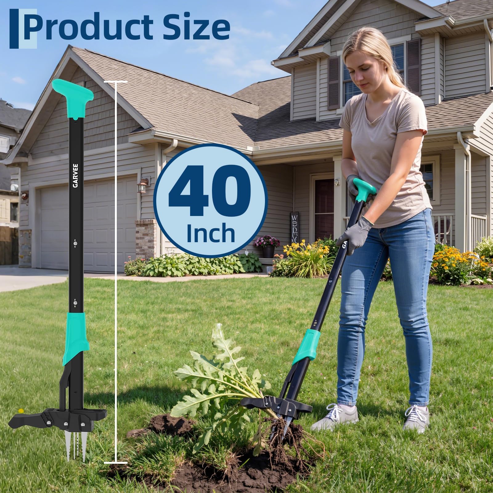 Gardening Tools To Remove Weeds - Длинная ручка для удаления сорняков стоя,