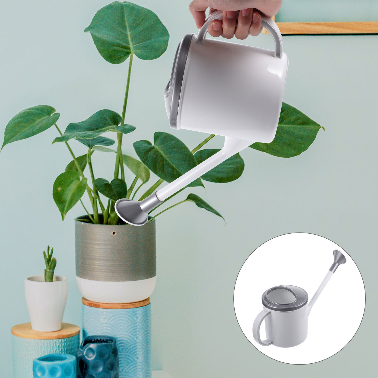 Watering Can Long Spout - Бытовая лейка с длинным носиком, устойчивая