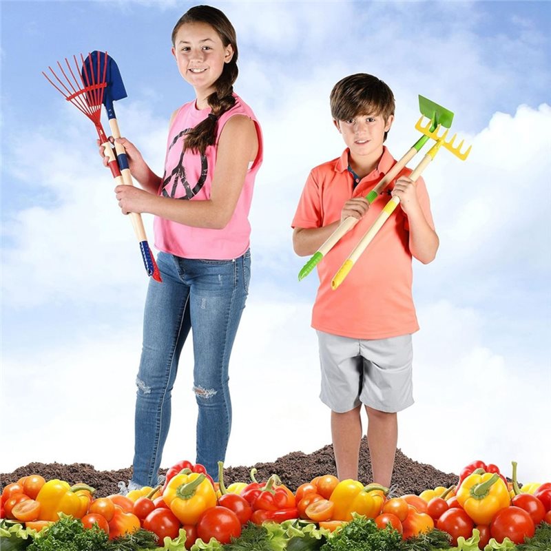 Gardening Tools Best - B05C-Набор садовых инструментов для детей, 4