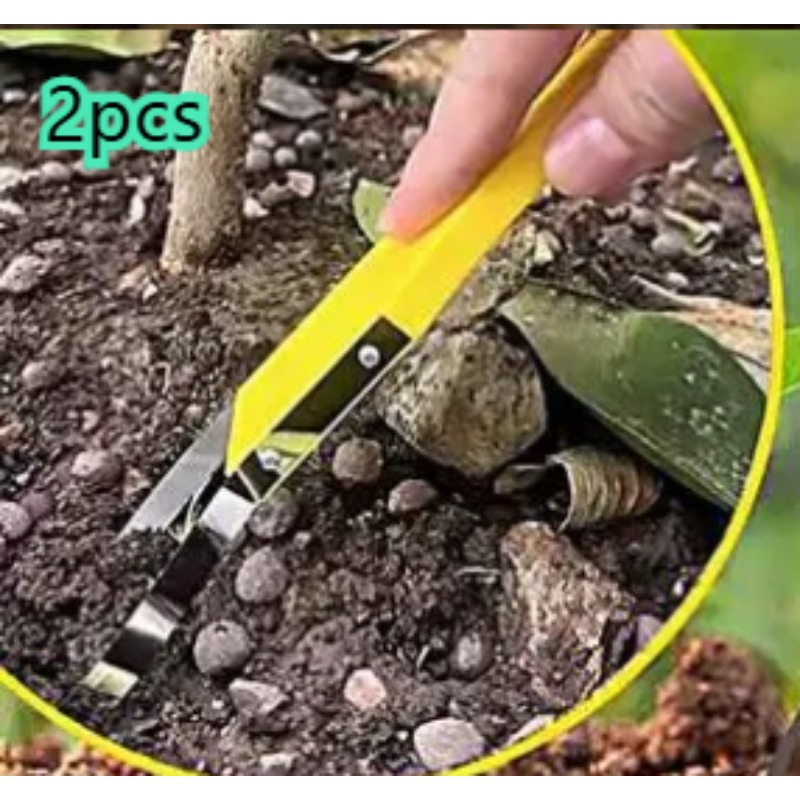 Gardening Tools To Remove Weeds - Ручной кольцевой пропольщик для сада, пластиковый