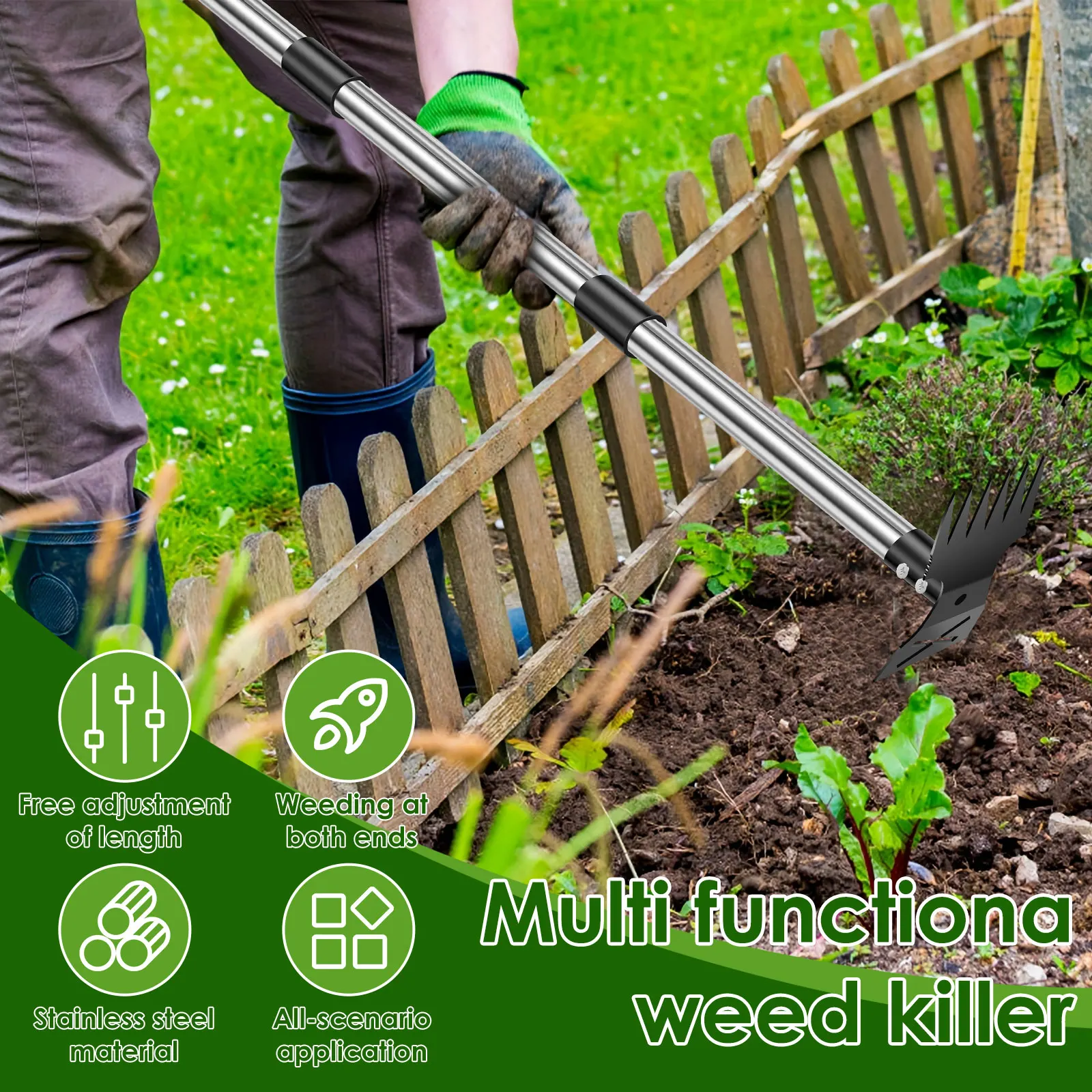 Садовые грабли из нержавеющей  – обзор и цена Gardening Tools To Remove Weeds