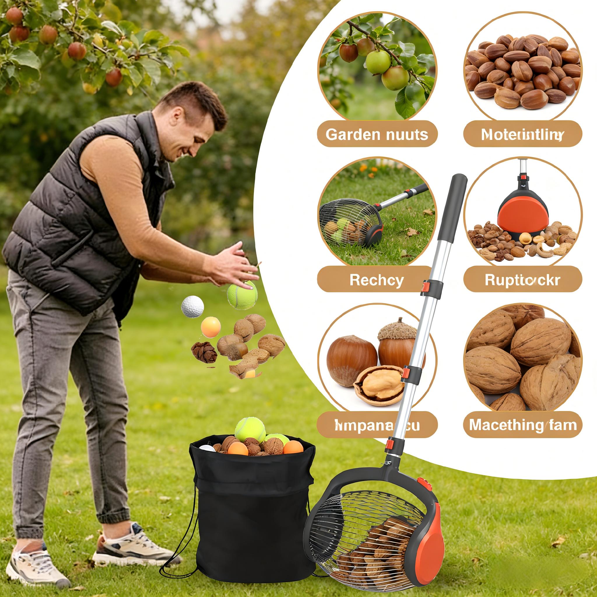 Совок для сбора орехов 26.37-5 – обзор и цена Gardening Yard Tools