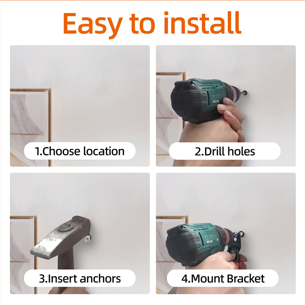 Прочный настенный металлически – обзор и цена Gardening Tools Organizer