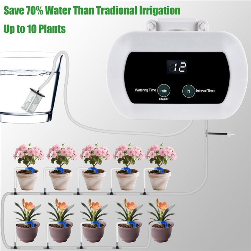 Система умного полива растений – обзор и цена Drip Irrigation Kit