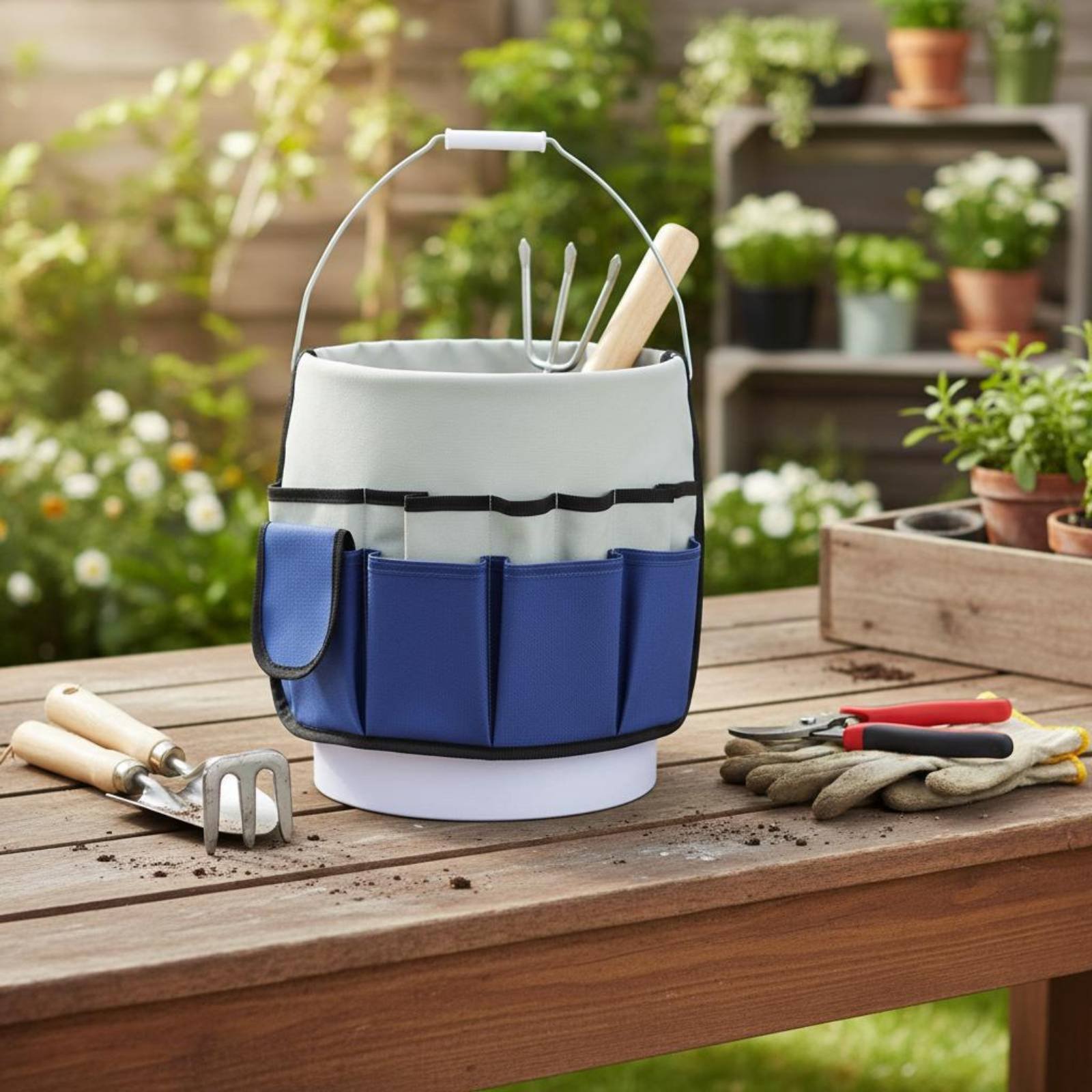Сумка-органайзер для садовых и – обзор и цена Gardening Tools Organizer